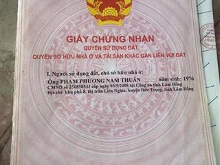 Chính chủ cần bán nhà cấp 4 ở liên nghĩa, đức trọng, lâm đồng. nhà ngang 5,1m, dài 34m