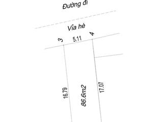 Chính chủ bán lô đất siêu đẹp, nở hậu. đường thông, hè thoáng, an ninh tốt. vị trí vàng đông ngạc