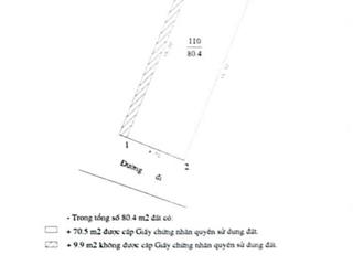 Bán gấp đất đường ngô xuân quảng, 9,87 tỷ, 80,4m2, mặt tiền 4,5m