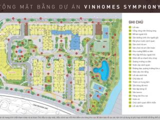 Bán căn hộ chính chủ 56.4 m2 tim tường tại dự án vinhomes symphony tòa s3 (tòa nhà ít căn hộ nhất)