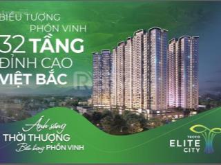 Tecco elite city  dòng tiền thuê hơn 12%/năm căn 2pn 72m2  vốn chỉ từ 800tr