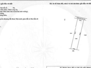 Ngân hàng thanh lý tài sản đất dt 482m2