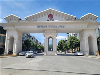 Nhỉnh 8 tỷ sở hữu shophouse lk46 phân khu bình minh  hinode royal park