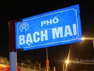 Mặt phố bạch mai 128m 6 tầng mặt tiền 9,5m 50 tỷ hai bà trưng hà nội , thang máy