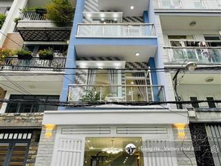 Bán nhà 4 tầng mặt tiền đường đông hồ, dài 19m, nở hậu 4m  62m2, p8, tb, hcm, chỉ 9.9 tỷ tl