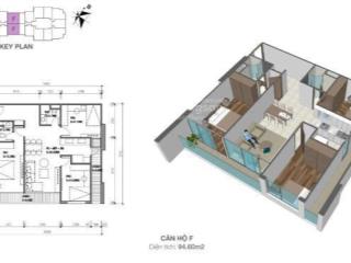 Bán ch eco dream 95.04m2 tầng trung hướng đn thoáng mát. giá 6 tỷ