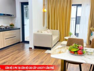 Bán căn hộ chung cư tại luxcity cẩm phả, giá 20 triệu/m2, diện tích 63m2