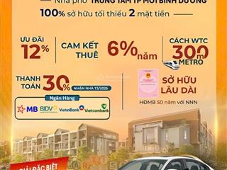 Nhà phố 2 mặt tiền nằm ngay trung tâm thương mại lớn nhất việt nam cam kết cho thuê hơn 60tr/tháng