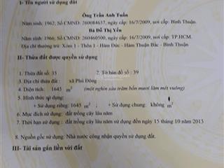 Bán đất đường liên cảng và nguyễn thị minh khai, giá ưu đãi chỉ với 5,5 triệu / m2, 1645 m2