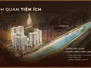 Bán gấp căn 3n giá chủ đầu tư, chiết khấu 9%, tòa the paris vinhomes ocean park view cực đẹp