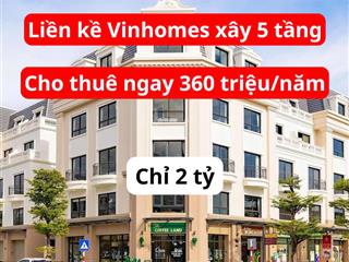 Chỉ 1,9 tỷ sở hữu shophouse vinhomesổ hồng vĩnh viễnsẵn hợp đồng cho thuê 1,7 tỷ ký trong 5 năm