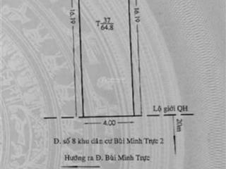 Nhà bán ngay tạ qoang bửu, mặt tiền đường số rộng 20m . phường 5. quận 8 . dt 65m2 giá chỉ hơn 9 tỷ