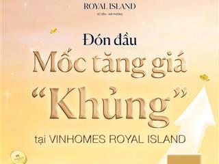 Độc quyền bán sđộc quyền bán shophouse vinhomes royal island, pk kinh đô 1 căn kđ 1 = 17,6 t, 127m2