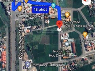 Bán lô đất đường liên xã oto vivu gần trường tiểu học 2 xã diên an