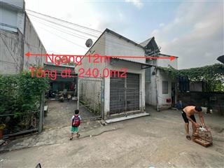 Bán dãy nhà trọ 250m2 full thổ, ngang 12 vuông vức, hxh 5m , linh xuân tp thủ đức