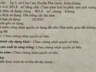 Bán đất tại cửa cạn, phú quốc, kiên giang, hàng hiếm cực chất