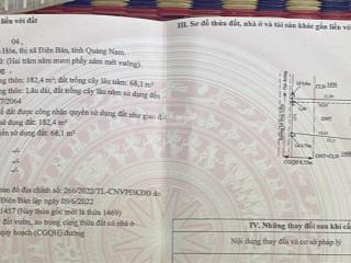 Bán đất tặng nhà cấp 4 mặt tiền sông cực đẹp cách đà nẵng 1 bước chân, đường to xe tải