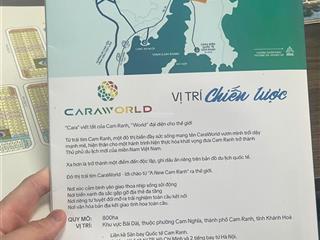 Bán biệt thự caraworld cam ranh liền kề sân bay giá chỉ 43triệu/m2 số lượng có hạn, giá đầu tư!