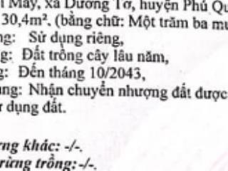 Đất nền đẹp, nhiều tiện ích tại dương tơ, phú quốc