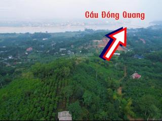 Tìm hoài cũng không có lô đất đẹp này. lô góc dt 2400m2, view sông đà  cầu đồng quang. 0903 455 ***