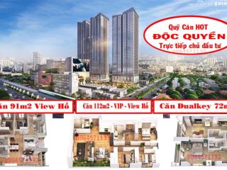 Chung cư grand sunlake  view hồ văn quán 92m2 và 112m2. tầng đẹp  ký trực tiếp cđt