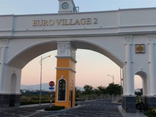 Bán đất biệt thự euro village 2,hòa xuân,cẩm lệ giá bán 58 triệu/m2