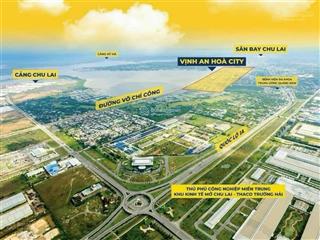 Bán đất nền giá tốt nhất dự án vịnh an hoà, quảng nam, cách hội an 30km, giáp biển.  0936 094 ***