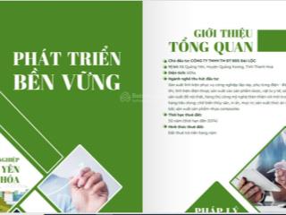 Bán đất cụm công nghiệp quảng yên, quảng xương thanh hóa.  0948 690 ***