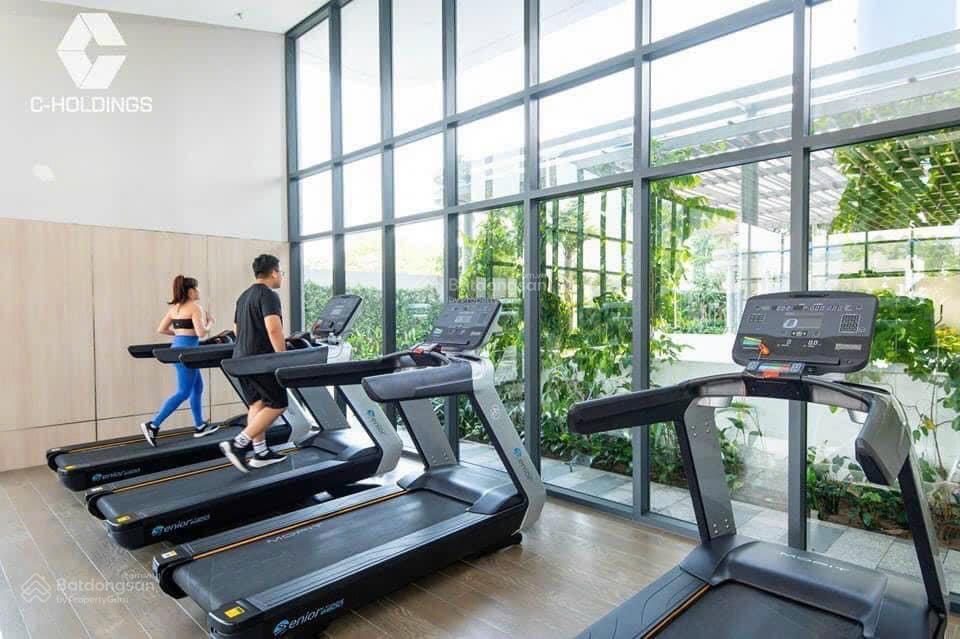 Cho thuê chung cư cskyview 2pn 80m2 3 máy lạnh, rèm, bếp 7,5tr/tháng