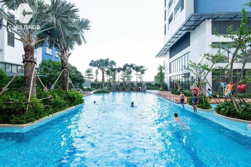 Cho thuê chung cư cskyview 2pn 80m2 3 máy lạnh, rèm, bếp 7,5tr/tháng