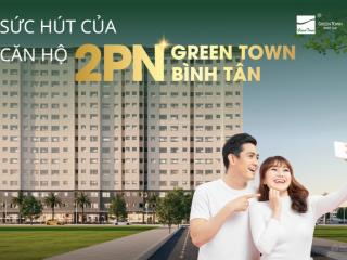 Bán gấp cc green town bình tân dt 60m2, giá chỉ 40tr/m2, shr, ngay cách gò mây 1,5km.0938 498 ***