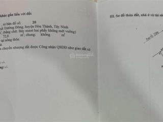 Chủ bán gấp nhà cấp 4 tiện xây mới, mặt tiền đường 20m ngay chợ trường lưu, tiện mua bán. full thổ