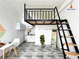Căn gác lửng mới 100%, sạch đẹp, full nội thất gần đh ntt quận 12