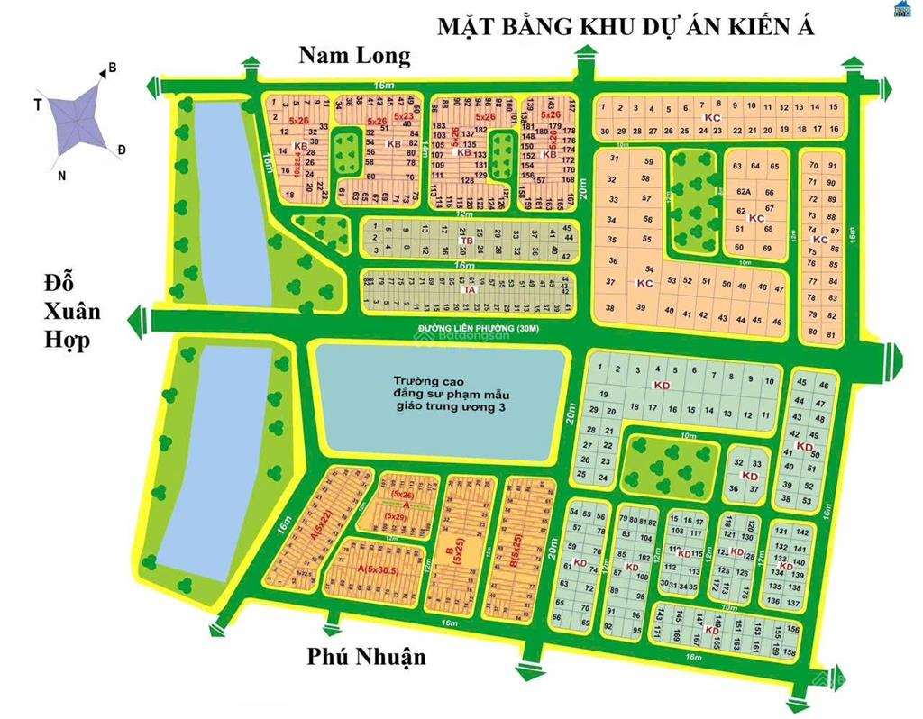 Cần bán gấp lô đất nền đất kiến á, liên phường, quận 9, 125m2 giá tốt