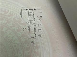 Bán đất hẻm đường lãnh binh thăng, p. tân phước khánh, tân uyên. 137m2(5x27,5)tc 80m2. giá 1,6 tỷ