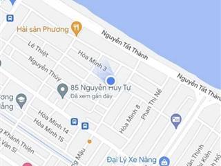 Bán đất mặt tiền nguyễn huy tự, dt 76m2 gần biển, giá 3.29 tỷ