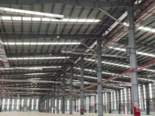 Cho thuê kho xưởng 24000m2 giá tốt cụm công nghiệp cần đước, long an