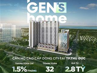 New gen's home  căn hộ sống xanh, nhìn sông dành cho thế hệ trẻ sáng tạo