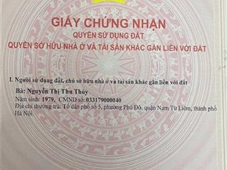 Bán nhà 77m2 lê quang đạo, nam từ liêm hà nội