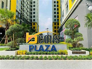 Bán căn hộ bcons plaza 2 phòng ngủ 2 wc tầng cao view đẹp giá chỉ 1.67 tỷ bao thuế phí