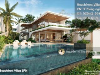 Bán biệt thự mặt biển beachfront villa ixora hồ tràm 525m2, đẹp nhất dự án, chỉ 38 tỷ sở hữu ngay