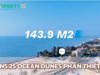 Property s  bán đất nền n5.25 ocean dunes phan thiết. cách biển chỉ 290 m