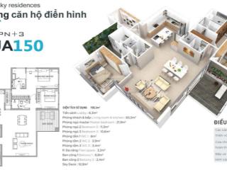 Bán căn hộ aqua 150, căn hộ 3pn 3wc diện tích 158m2 khu aqua bay, nhà đủ đồ, sổ hồng giao dịch ngay