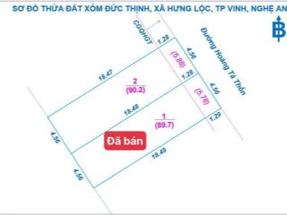 Chính chủ bán đất mặt đường hoàng tạ thốn hưng lộc