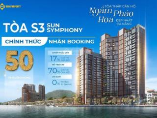 Sun symphony residence mở bán tòa căn hộ cao cấp view sông hàn, pháo hoa đà nẵng, sở hữu lâu dài