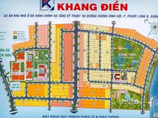 Chính chủ gửi bán lô đất biệt thự đơn lập đối diện công viên lớn, dt 370m2 (12x30) giá 65 tr/m2
