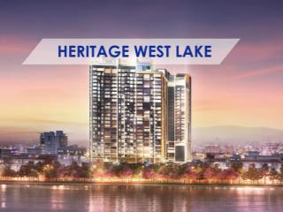 Chính chủ cần bán căn hộ 2pn 94m2 tại heritage west lake, tầng đẹp, view thoáng. giá chỉ 1x tỷ