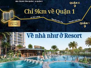 Tặng gói nội thất 130tr kèm ck 2% khi booking căn hộ khải hoàn prime 2pn, 2,774 tỷ kề phú mỹ hưng