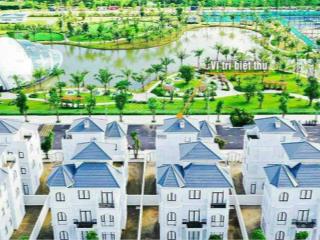 Biệt thự đơn lập vinhomes green villas  nam từ liêm, 236m2 mặt hồ, lãi suất 0% 3 năm, ck tới 15%