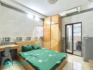 Studio cao cấp mới 100% ngay đầm sen  full nội thất  máy giặt riêng  bancol  an ninh cao
